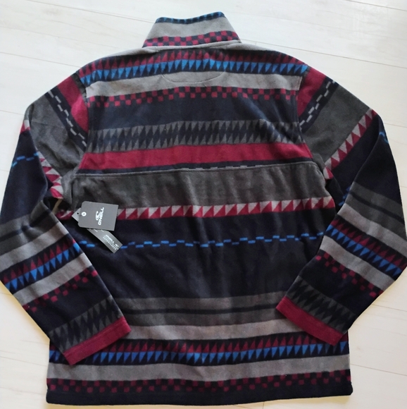 O'Neill NEW Carson Quarter Zip SuperFleece Jacket - Picture 7 of 12